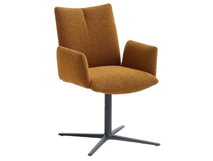 Venjakob Esszimmerstuhl Marjan 2328 mit Metall-Säulengestell und Sitzschale mit Armlehnen Bezug- sowie Gestellausführung wählbar Venjakob Esszimmerstuhl Marjan 2328 mit Metall-Säulengestell und Sitzschale mit Armlehnen Bezug- sowie Gestellausführung wählbar von Venjakob