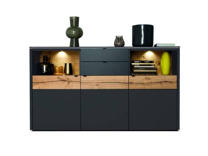 Venjakob Sideboard Game 9751 in anthrazit mit Holzakzent Ausführung wählbar optional mit Beleuchtung für Ihr Wohnzimmer oder Esszimmer Venjakob Sideboard Game 9751 in anthrazit mit Holzakzent Ausführung wählbar optional mit Beleuchtung für Ihr Wohnzimmer oder Esszimmer von Venjakob