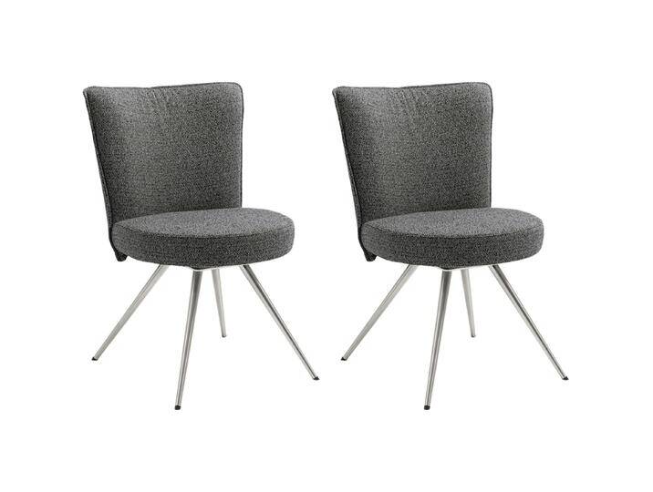 Venjakob Stuhl Leva 2er-Set Gestell wählbar in Metall Edelstahloptik oder Anthrazit Matt Bezugausführung wählbar optional mit praktischer Drehfunktion Venjakob Stuhl Leva 2er-Set Gestell wählbar in Metall Edelstahloptik oder Anthrazit Matt Bezugausführung wählbar optional mit praktischer Drehfunktion von Venjakob