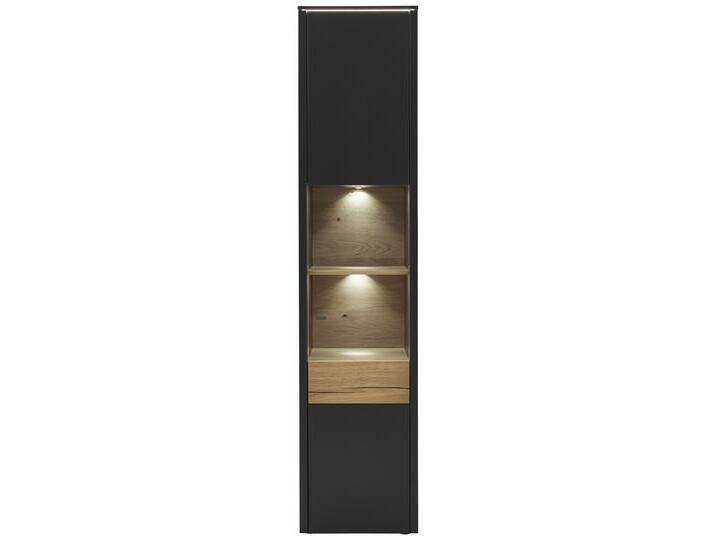 Vitrine GAME 47 x 208 cm Lack anthrazit/braun von Venjakob