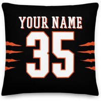 Cincinnati Football Personalisierter Kissenbezug, Gridiron, Kissen, Fußball, Geschenk Für Papa, Quarterback, Vatertag, Mutter, Weihnachtsgeschenk von Venmiftees