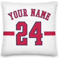 Los Angeles Baseball Personalisierte Namen & Zahl Kissenbezüge, Kissenhülle, Deko, Individuelles Jersey, Geschenk Für Papa, La, Mama, Engel von Venmiftees