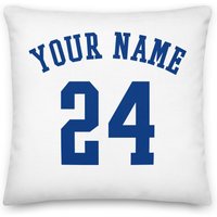 Los Angeles Baseball Personalisierter Name & Zahl Kissenbezug, Deko, Jersey, Geschenk Für Papa, Mama, Sport, Dodgers von Venmiftees