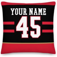 Ottawa Personalisierte Name & Nummer Hockey Kissenbezug, Kissen, Eishockey, Geschenk Für Papa, Vatertag, Stanley Cup, Mama, Senatoren von Venmiftees