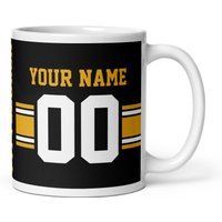 Pittsburgh Name & Nummer Football Tasse, Geschenk Für Papa, Mama, Einzigartig, Personalisiertes Geschenk, Wichteln, Kris Kringle, Geburtstagsgeschenk Pittsburgh Name & Nummer Football Tasse, Geschenk Für Papa, Mama, Einzigartig, Personalisiertes Geschenk, Wichteln, Kris Kringle, Geburtstagsgeschenk von Venmiftees