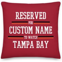 Tampa Bay Football Personalisierter Name Kissenbezug, Gridiron, Kissen, Geschenk Für Papa, Mama, Vatertag, Reserviert Weihnachtsgeschenk von Venmiftees