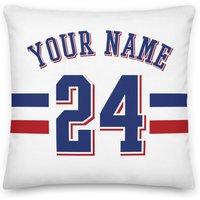 Texas Baseball Personalisiert Name & Zahl Kissenbezüge, Kissenhülle, Deko, Individuelles Jersey, Geschenk Für Papa, Mama, Sport, Rangers von Venmiftees