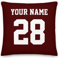 Texas Football Personalisierter Kissenbezug, Kissen, College Acceleration, Bett-Party, Nickel, A & M Aggies von Venmiftees