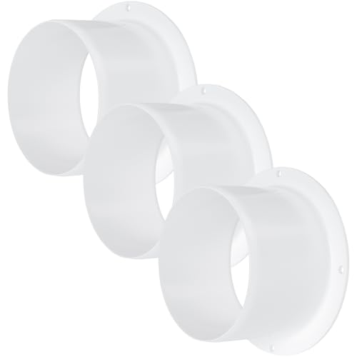 Vent Systems 100 mm 3 Stück Lüftungskanalverbinder Flansch gerade Lüftungsrohr Kunststoff Kanalverbinder Platte für Kühlung Heizung Lüftungssystem HVAC 10 cm Vent Systems 100 mm 3 Stück Lüftungskanalverbinder Flansch gerade Lüftungsrohr Kunststoff Kanalverbinder Platte für Kühlung Heizung Lüftungssystem HVAC 10 cm von Vent Systems