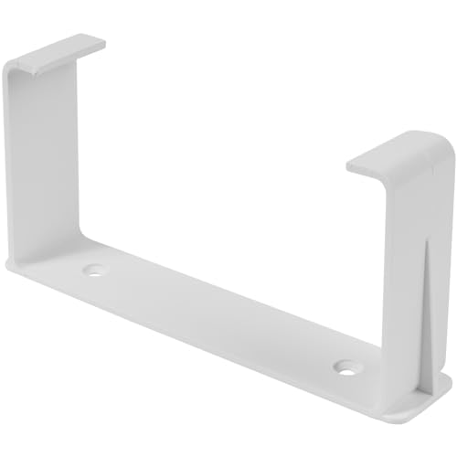 Vent Systems 110 x 55 mm rechteckiger Kanalgriff - gerade oder flexible Rohreinlass und auslasshalterung - Lüftungsarmatur für Heizung, Kühlung - Kanalhalter für HVAC-Systeme von Vent Systems