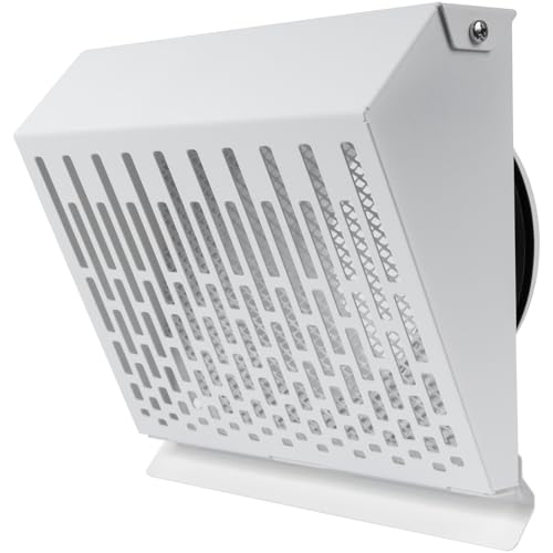 Vent Systems 125 mm Abluft Lüftungsgitter mit Gummidichtung - Weiß Rohr Dunstabzug mit Abdeckung für Außen - Kanal oder Oberfläche Montage - Wetterschutzgitter - Regen und Scnee Schutz Vent Systems 125 mm Abluft Lüftungsgitter mit Gummidichtung - Weiß Rohr Dunstabzug mit Abdeckung für Außen - Kanal oder Oberfläche Montage - Wetterschutzgitter - Regen und Scnee Schutz von Vent Systems