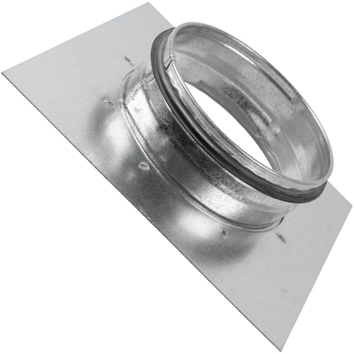 Vent Systems 125 mm Kanalanschlussflansch mit EDPM-Gummidichtung, Trocknerentlüftungsadapter und Montageplatte, ideal für nahtlose HVAC-Kanal-Verbindungen, Abluftventilatoren und Luftstrom-Management Vent Systems 125 mm Kanalanschlussflansch mit EDPM-Gummidichtung, Trocknerentlüftungsadapter und Montageplatte, ideal für nahtlose HVAC-Kanal-Verbindungen, Abluftventilatoren und Luftstrom-Management von Vent Systems