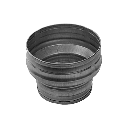 Vent Systems 125 mm auf 100 mm Rohr Reduzierung-Adapter - Reduzierverbinder für HVAC-Lüftungssysteme, Lueftungsrohr, Abluftrohr, Klimaanlage Verbinder - Rundrohr Reduktion/Reduzierstueck Vent Systems 125 mm auf 100 mm Rohr Reduzierung-Adapter - Reduzierverbinder für HVAC-Lüftungssysteme, Lueftungsrohr, Abluftrohr, Klimaanlage Verbinder - Rundrohr Reduktion/Reduzierstueck von Vent Systems