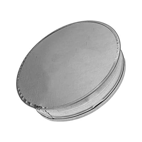 Vent Systems 150 mm Rund Verzinkter Stahl Belüftung Rohr Abdeckung - Rohrabdeckung - Lüftungsrohr Deckel/Regenhaube - Rohre Kappe für Innen und Außen - Trockner, HVAC von Vent Systems