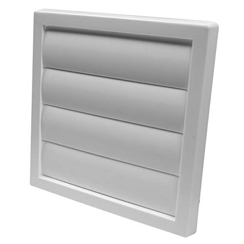 Vent Systems 150 mm große Abluftabdeckung Weiß – Trocknerhaube – Entlüftungshaube – Luftzufuhrgitter aus Kunststoff - 190 x 190 mm Vent Systems 150 mm große Abluftabdeckung Weiß – Trocknerhaube – Entlüftungshaube – Luftzufuhrgitter aus Kunststoff - 190 x 190 mm von Vent Systems