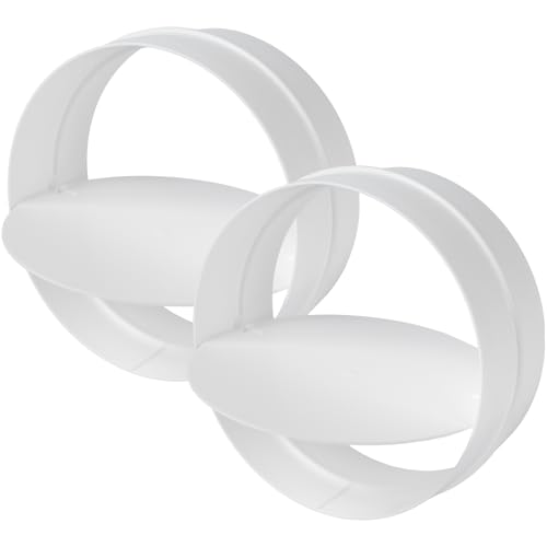 Vent Systems - 2 Stück - Ø150 mm Kunststoff Inline Backdraft Dämpfer. Schließen Sie den Abluft- oder Badezimmerlufttrockner und die Leitungen mit der Rückschlagklappe an. HLK, Heizungs, Kühlungs Vent Systems - 2 Stück - Ø150 mm Kunststoff Inline Backdraft Dämpfer. Schließen Sie den Abluft- oder Badezimmerlufttrockner und die Leitungen mit der Rückschlagklappe an. HLK, Heizungs, Kühlungs von Vent Systems