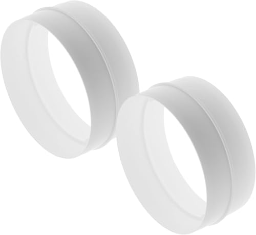 Vent Systems - 2 Stück - Ø150mm Runder Kanalverbinder für gerade oder flexible Rohre. Lüftungsrohranschluss. Heizungs-, Kühlungs- und Lüftungsanwendungen. Vent Systems - 2 Stück - Ø150mm Runder Kanalverbinder für gerade oder flexible Rohre. Lüftungsrohranschluss. Heizungs-, Kühlungs- und Lüftungsanwendungen. von Vent Systems