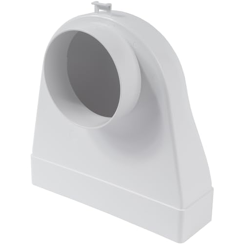 Vent Systems 204 x 60 mm rechteckiger 90° Winkelkanal Verbinder – Übergang zu Rohr mit Ø100 mm - Lufteinlass, Auslasskupplung für HVAC-Systeme - Lüftungsanschluss für Heizung, Kühlung Vent Systems 204 x 60 mm rechteckiger 90° Winkelkanal Verbinder – Übergang zu Rohr mit Ø100 mm - Lufteinlass, Auslasskupplung für HVAC-Systeme - Lüftungsanschluss für Heizung, Kühlung von Vent Systems