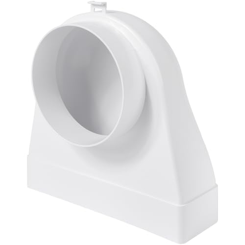 Vent Systems 204 x 60 mm rechteckiger 90° Winkelkanal Verbinder – Übergang zu Rohr mit Ø125 mm - Lufteinlass, Auslasskupplung für HVAC-Systeme - Lüftungsanschluss für Heizung, Kühlung Vent Systems 204 x 60 mm rechteckiger 90° Winkelkanal Verbinder – Übergang zu Rohr mit Ø125 mm - Lufteinlass, Auslasskupplung für HVAC-Systeme - Lüftungsanschluss für Heizung, Kühlung von Vent Systems