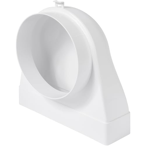 Vent Systems 204 x 60 mm rechteckiger 90° Winkelkanal Verbinder – Übergang zu Rohr mit Ø150 mm - Lufteinlass, Auslasskupplung für HVAC-Systeme - Lüftungsanschluss für Heizung, Kühlung Vent Systems 204 x 60 mm rechteckiger 90° Winkelkanal Verbinder – Übergang zu Rohr mit Ø150 mm - Lufteinlass, Auslasskupplung für HVAC-Systeme - Lüftungsanschluss für Heizung, Kühlung von Vent Systems
