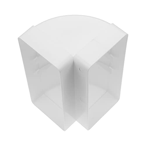 Vent Systems 220 x 90 mm vertikal rechteckiger Rohrbogen für Rohranschluss. Winkel: 90°. Lüftungssystem, Heizung, Kühlung. von Vent Systems