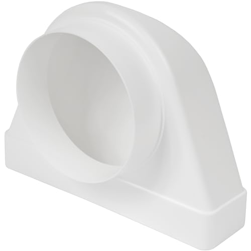 Vent Systems 90-Grad-Winkelverbinder für 220x55 mm Rechteckige Kanäle zu Ø125 mm Runden Rohren. Lüftungssystem, Heizung, Kühlung Vent Systems 90-Grad-Winkelverbinder für 220x55 mm Rechteckige Kanäle zu Ø125 mm Runden Rohren. Lüftungssystem, Heizung, Kühlung von Vent Systems