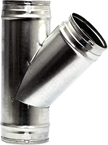 Vent Systems Ø125 mm T-förmiger Rohrverbinder – 3-Wege Adapter aus verzinktem Stahl - Langlebige Rohrverbindung für Lüftungsrohr, Abluftschlauch, Klimaanlage, Waschmaschine Trockner Verbindung Vent Systems Ø125 mm T-förmiger Rohrverbinder – 3-Wege Adapter aus verzinktem Stahl - Langlebige Rohrverbindung für Lüftungsrohr, Abluftschlauch, Klimaanlage, Waschmaschine Trockner Verbindung von Vent Systems