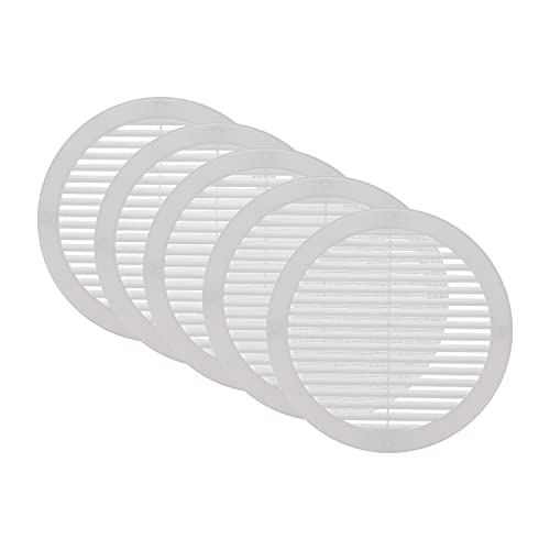 Vent Systems Ø200 mm 5 Stück Weiße Lüftungsabdeckung – Runde Lüftungsschlitze mit Flansch – Gitterabdeckung – Integrierter Insektenschutz – HVAC-Lüftungsöffnungen für Badezimmer, Heimbüro, Küch Vent Systems Ø200 mm 5 Stück Weiße Lüftungsabdeckung – Runde Lüftungsschlitze mit Flansch – Gitterabdeckung – Integrierter Insektenschutz – HVAC-Lüftungsöffnungen für Badezimmer, Heimbüro, Küch von Vent Systems