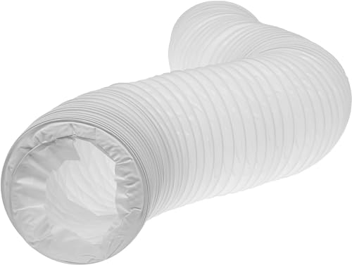 Vent Systems Ø100mm 1m Lang PVC Flexschlauch mit Stahldraht. Flexible Luftleitungen zur Belüftung. Flexibler Heizungs-, Kühlungs- und Lüftungskanal von Vent Systems