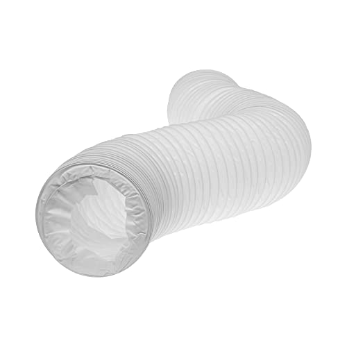 Vent Systems Ø100mm 3m Lang PVC Flexschlauch mit Stahldraht innen. Flexible Luftleitungen zur Belüftung. Flexibler Heizungs-, Kühlungs- und Lüftungskanal von Vent Systems