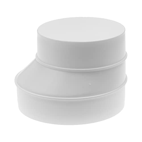 Vent Systems Ø125 mm auf Ø100 mm Reduzierstück – Weißer ABS Kunststoff Kanaladapter – Robuster Rohrverbinder für Lüftungsanlagen – Für Wand Decke Luftkanal – Innen Außen Belüftungssystem Vent Systems Ø125 mm auf Ø100 mm Reduzierstück – Weißer ABS Kunststoff Kanaladapter – Robuster Rohrverbinder für Lüftungsanlagen – Für Wand Decke Luftkanal – Innen Außen Belüftungssystem von Vent Systems
