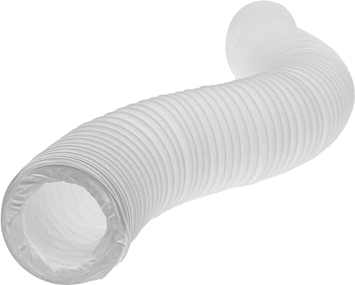 Vent Systems Ø80mm 1m Lang PVC Flexschlauch mit Stahldraht. Flexible Luftleitungen zur Belüftung. Flexibler Heizungs-, Kühlungs- und Lüftungskanal von Vent Systems