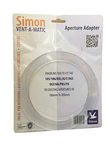 Vent-a-matic Aperture/Adaptor for fitting vents in to holes up to 200mm Model AP by Vent-a-matic Vent-a-matic Aperture/Adaptor for fitting vents in to holes up to 200mm Model AP by Vent-a-matic von Discount Seller
