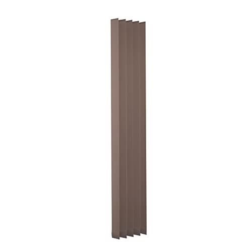 Ventanara® 19 Lamellen einzeln Taupe 89mm Ersatzlamellen für Lamellenvorhang Vertikaljalousie 180 cm von Ventanara