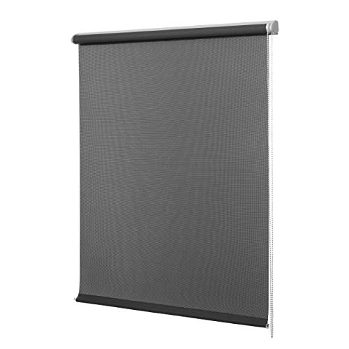 Sonnenschutz Rollo Fenster Innen ohne Bohren Sichtschutz Screen Gewebe inklusive Montagematerial 65 x 150 cm von Ventanara