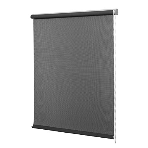 Sonnenschutz Rollo Fenster Innen ohne Bohren Sichtschutz Screen Gewebe inklusive Montagematerial 65 x 220 cm von Ventanara