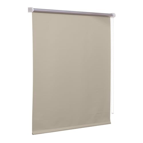 Thermorollo Verdunkelungsrollo inklusive Montagematerial (Taupe, 100 x 220 cm) von Ventanara