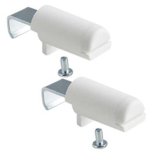 Ventanara® Klemmträger für Doppelrollo ohne Bohren weiß (2 Stück) von Ventanara