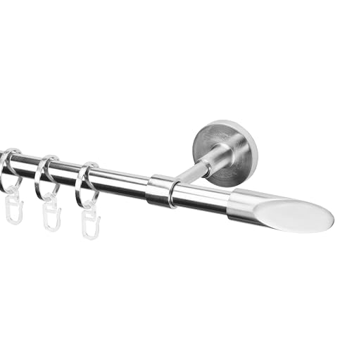 Ventanara® Gardinenstange 240 cm 1 läufig 16 mm mit Endstücken Diagonal inklusive 24 Ringen Wand und Deckenmontage Ventanara® Gardinenstange 240 cm 1 läufig 16 mm mit Endstücken Diagonal inklusive 24 Ringen Wand und Deckenmontage von Ventanara