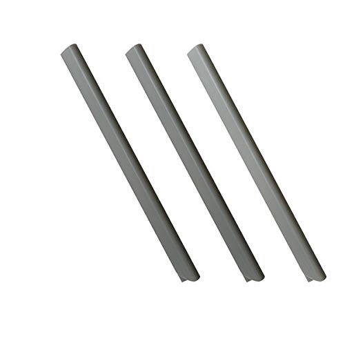 Ventanara® Sichtschutzstreifen Klemmschienen 25 Stück Befestigungs Clips Grau von Ventanara