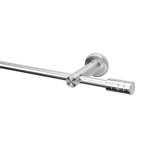 Ventanara® Stilgarnitur 110 bis 200 cm Gardinenstange ausziehbar mit Endstücken Zylinder inklusive Montagematerial Ventanara® Stilgarnitur 110 bis 200 cm Gardinenstange ausziehbar mit Endstücken Zylinder inklusive Montagematerial von Ventanara