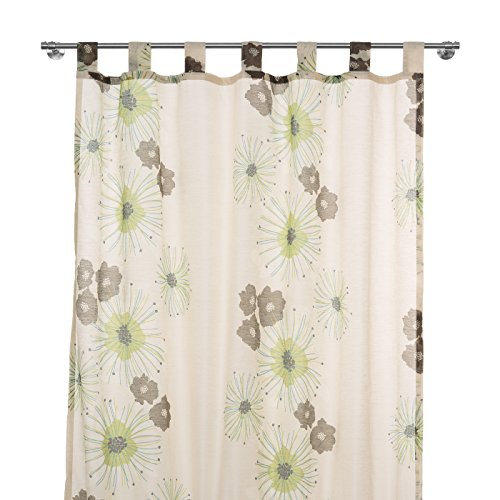Ventanara Vorhang Schlaufenschal Gardine Fleur Grün Grau Beige 235 x 245 cm 1 Stück Ventanara Vorhang Schlaufenschal Gardine Fleur Grün Grau Beige 235 x 245 cm 1 Stück von Ventanara