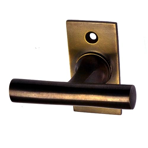 Fenstergriff antik aus Messing modern, Fensterolive Industrie-Stil, Modell Uhlenberg A - handgefertigt Fenstergriff antik aus Messing modern, Fensterolive Industrie-Stil, Modell Uhlenberg A - handgefertigt von Ventano