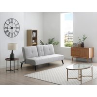 3-Sitzer Schlafsofa Clic-Clac - Stoff - Hellgrau - mit Ablage CLOSIPA 3-Sitzer Schlafsofa Clic-Clac - Stoff - Hellgrau - mit Ablage CLOSIPA von Vente-unique
