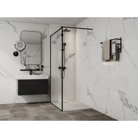 Aufsatz- oder Einbauduschtasse - Kunstharz - mit Siphon - Weiß - 120 x 80 cm - MIRNOSA von Vente-unique