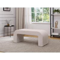 Bank - Cord - Cremefarben - CALVELO von Vente-unique