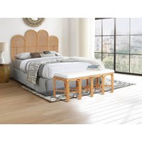 Bank aus Rattan - Natur - LUMANIO Bank aus Rattan - Natur - LUMANIO von Vente-unique