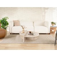 Couchtisch 2-teilig - Travertin-Optik - Beige- ALOEVA Couchtisch 2-teilig - Travertin-Optik - Beige- ALOEVA von Vente-unique