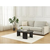 Couchtisch - Eschenfurnier - Schwarz - ASTRIDYA von Vente-unique