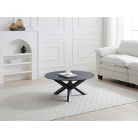 Couchtisch - Keramik & Metall - Marmor-Optik Schwarz - LEONORA von Maison Céphy von Vente-unique